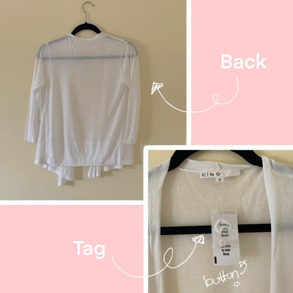🤍Cleo NWT Cardigan🤍 - Picture 4 of 4